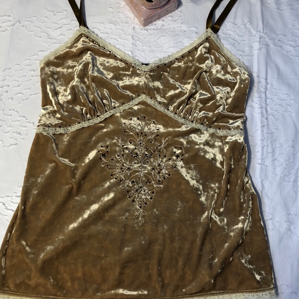 Karen Kane gold cami
